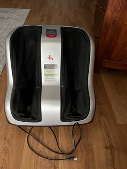 Shiatsu leg and foot massager