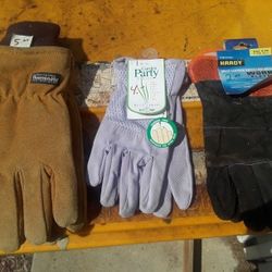 Work gloves assorted new