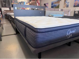 Queen Mattress New - 14” thick Medium feel