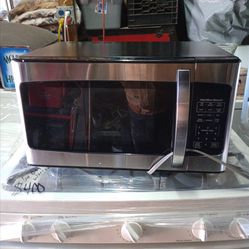 Stainless steel microwave