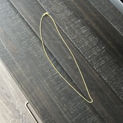 Gold 20-inch chain