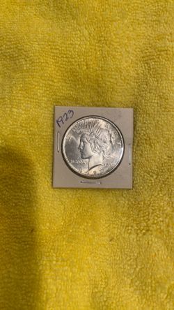 1923-P  $1 PEACE SILVER DOLLAR  "PHILADELPHIA MINT"