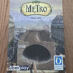 Metro Board Game Dirk Henn 2003 Out Of Print