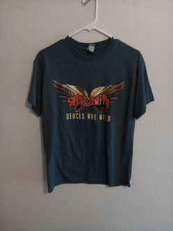 Aerosmith Deuces Are Wild Band T-Shirt