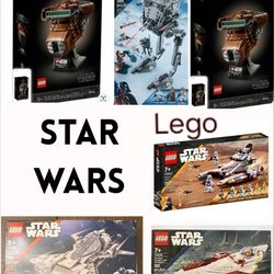 Six STAR Wars Lego Sets NEW In Damages Boxes