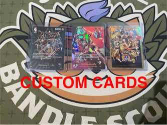 Custom Sports One Piece Cards