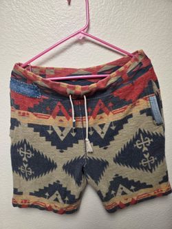 Polo Ralph Lauren  Multicolor Southwestern Tribal Fleece Shorts size M