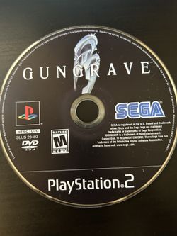 Gungrave PS2 Disk Only 