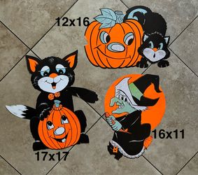 Halloween Vintage Die Cut Decoration