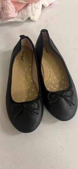 Cat & Jack Black Ballet Flats