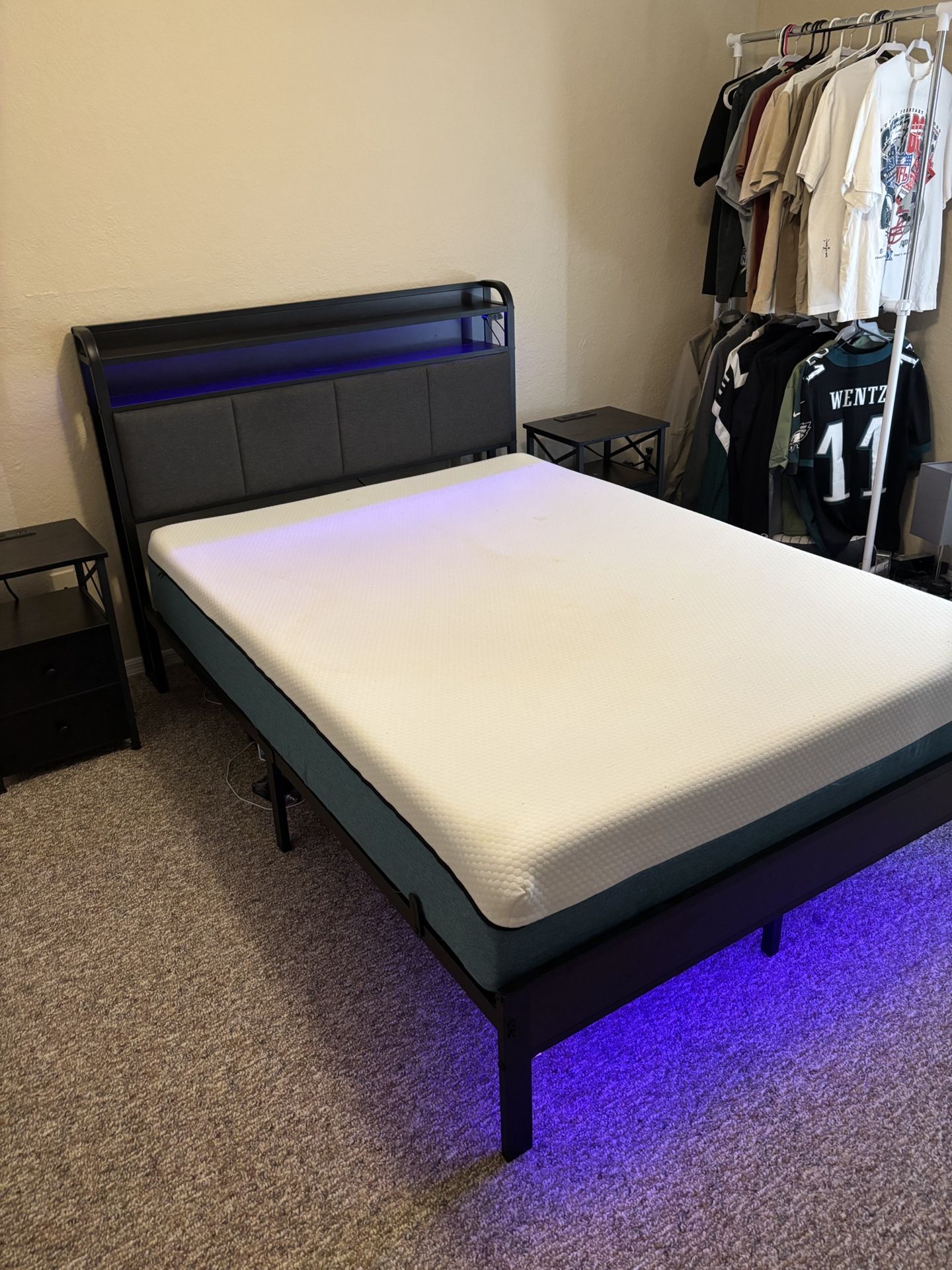 Bed Frame With/without Mattress