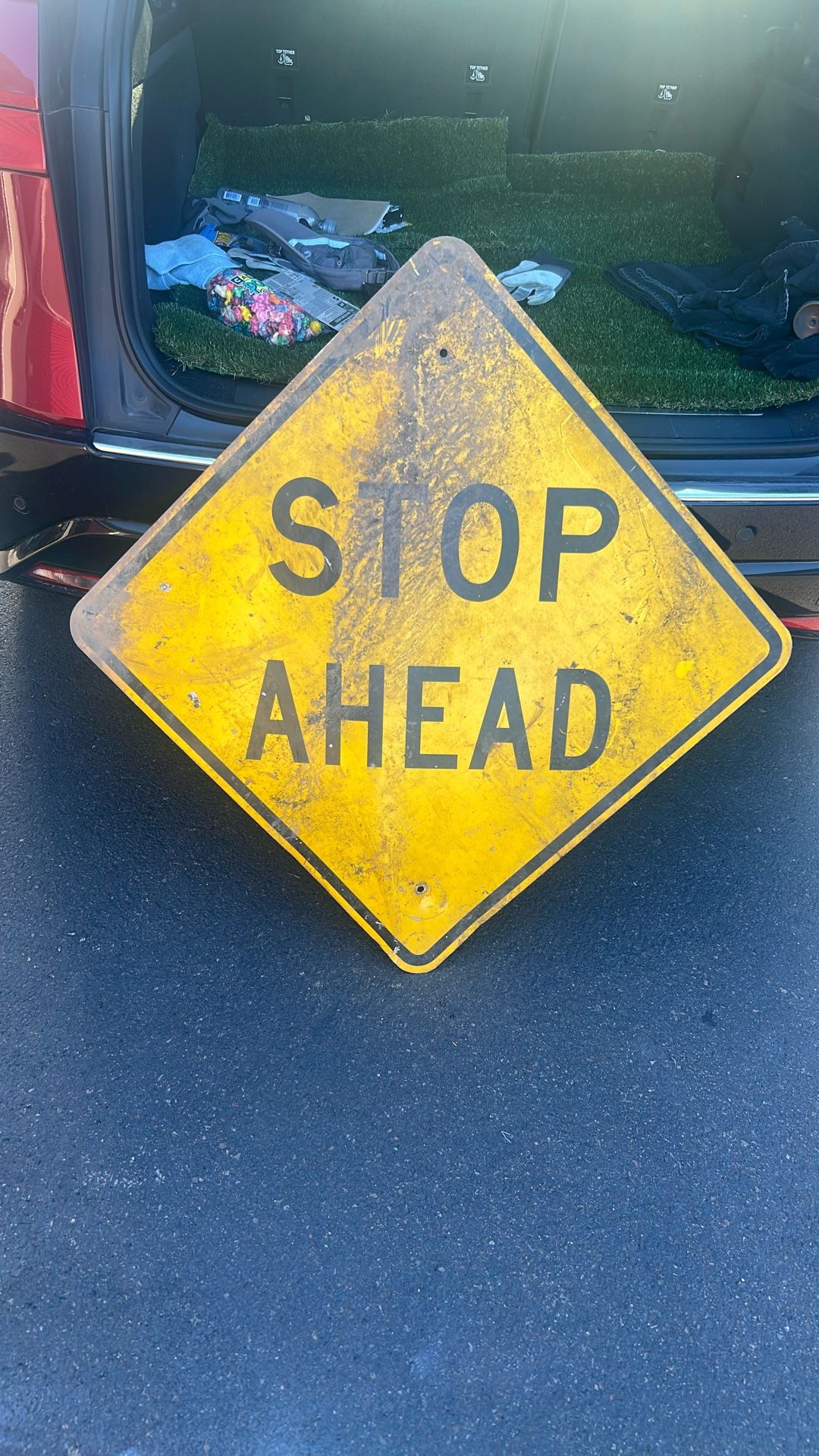 Large Road Sign