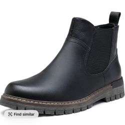 JOUSEN Men's Chelsea Boots - Casual Slip-On Waterproof Ankle Footwear Size 11.5