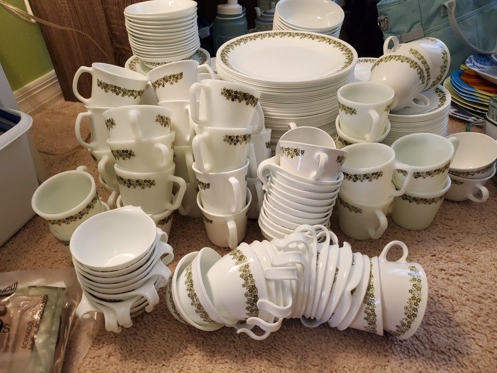 Vintage Corelle Crazy Daisy