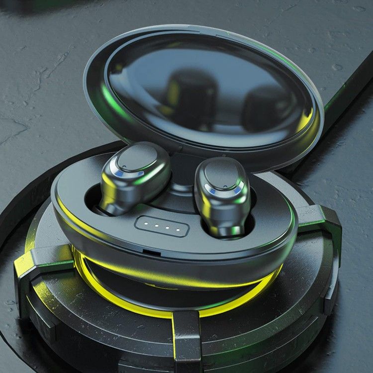 Stereo Sound Wireless Bluetooth Earbuds with Charging Case & Mics