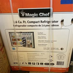 2.6 Cu. Ft. Compact Refrigerator