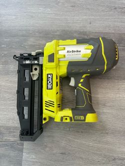 Ryobi one 18 V Airstrike 16 gauge