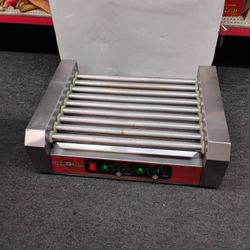 Grand slam nine hot dog roller grill