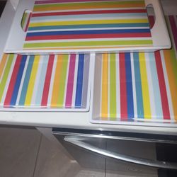 Total Of 5 Plastic  Cake Sweets Platter $5 Each