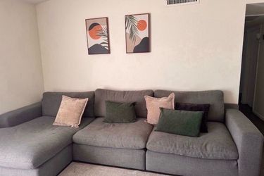 Grey sectional