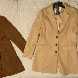 Brand New Beautiful Allegra K Coats BUNDLE DEAL $50 For Set. Ladies Size Medium 