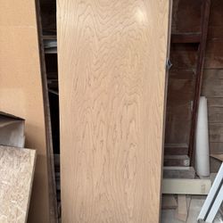 Interior Door slab 30” x 79” (used)