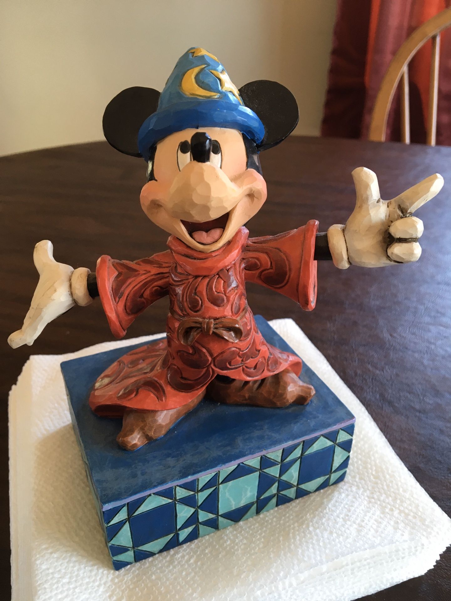 Jim Shore Disney Traditions “Sorcerer’s Apprentice” #4033285 (Mickey Mouse 1940)