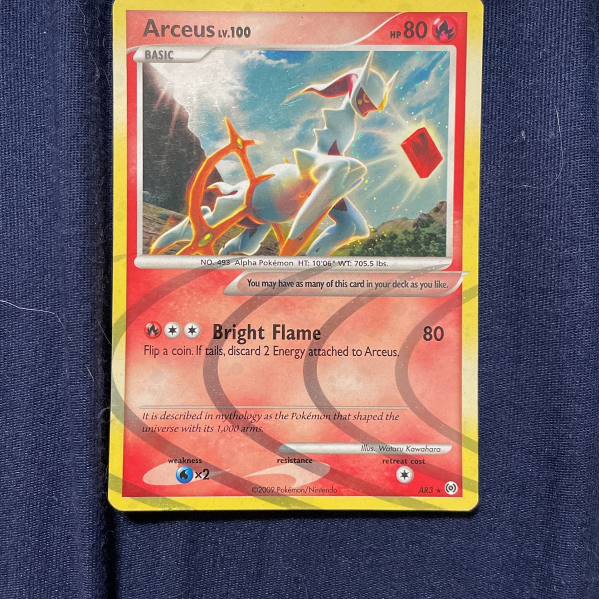 Holo Arceus 