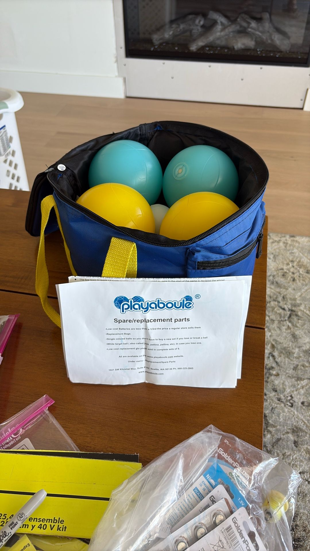 Playa Boule Lighted Bocce Ball Set