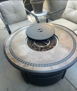 Fire Pit Patio Set/Outdoor Furniture/conversation Set/Cash Only