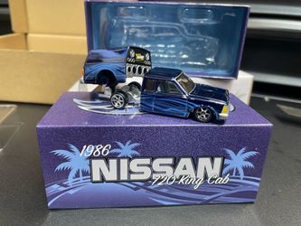 Hot Wheels RLC 1986 Nissan 720 King Cab Tilt-Bed Red Line Club