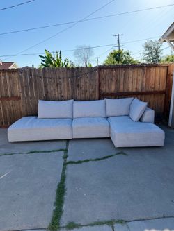 Free Delivery! Grey Modular Sectional Couch