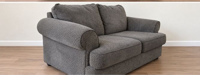 Charcoal Gray Sofa – 72” Wide