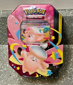 Pokemon cards tin moonlit clefable