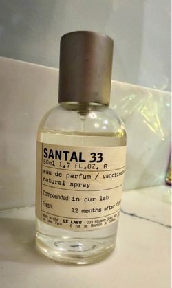 Le Labo SANTAL 33 Eau de Perfum 50ml 1.7oz Fragrance Perfume