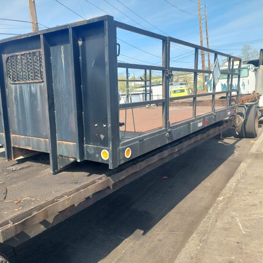 Truck Body 14' Flatbed/fold down sides  