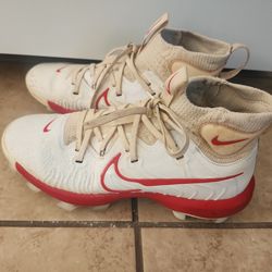 Men size 7 Nike Alpha Huarache NXT MCS Baseball Cleats, GUC