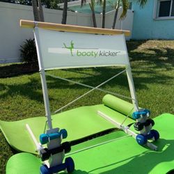 Booty Kicker Barre System With Dumbbells 