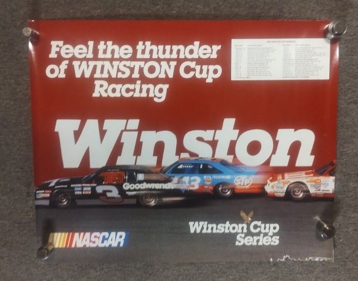 Winston Cup Vintage 1987 Poster