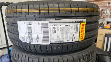 235 35 20  PZERO   Tesla  tire