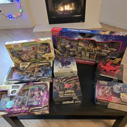 Pokemon Collection Boxes And ETB'S