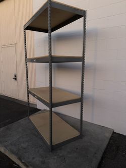 48 in W x 30 in D Heavy Duty Stock Supply Rack Shelving 4 Tier Shelves Delivery Available 