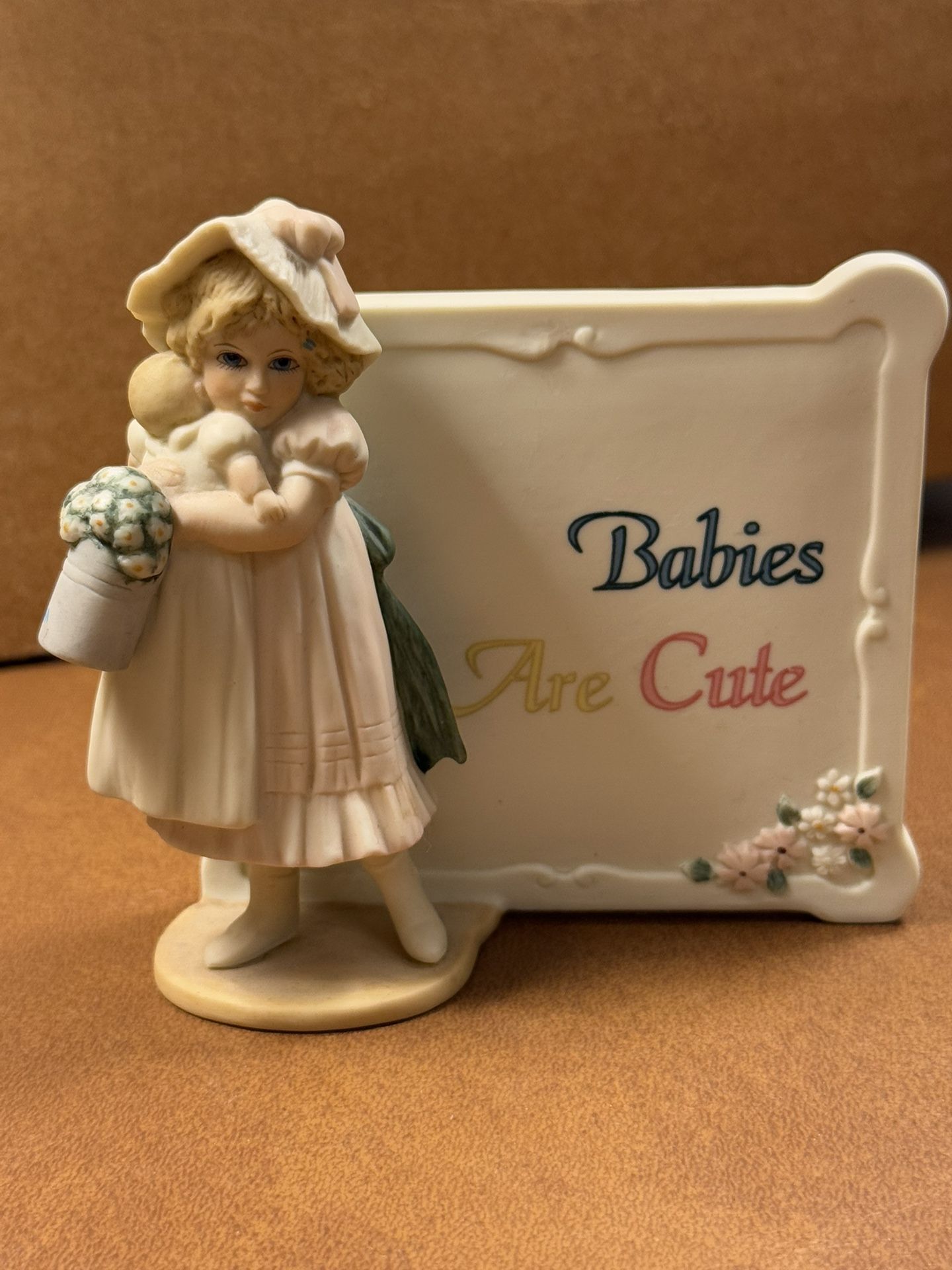 Vintage Jan Hagara “Babies Are Cute” Figurine