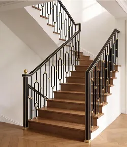 Round 5/8" * 44" Wrought Iron Balusters for Indoor Stair Railing (5 Pcs)
