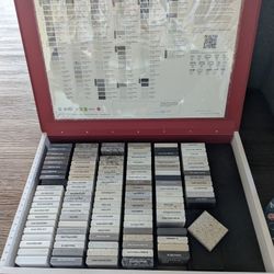 Countertop Sample Case w/Samples