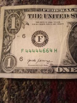 Rare Binary Serial Number
