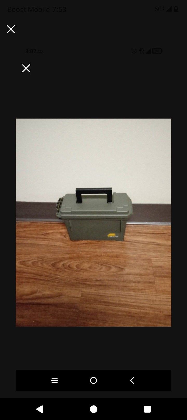 Plano Green Box