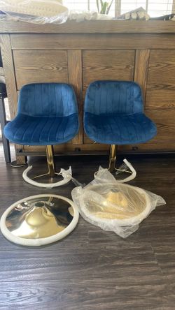 Blue chairs new