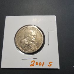 2001s Sacaqawea Dollar Coin 