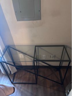 Glass table